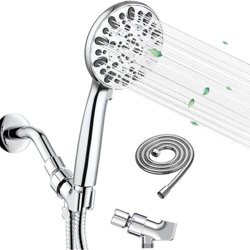 s-l1600 (7) 4.7″ High Pressure Handheld Shower Head, 10 Spray Function Setting Hand Held Sho