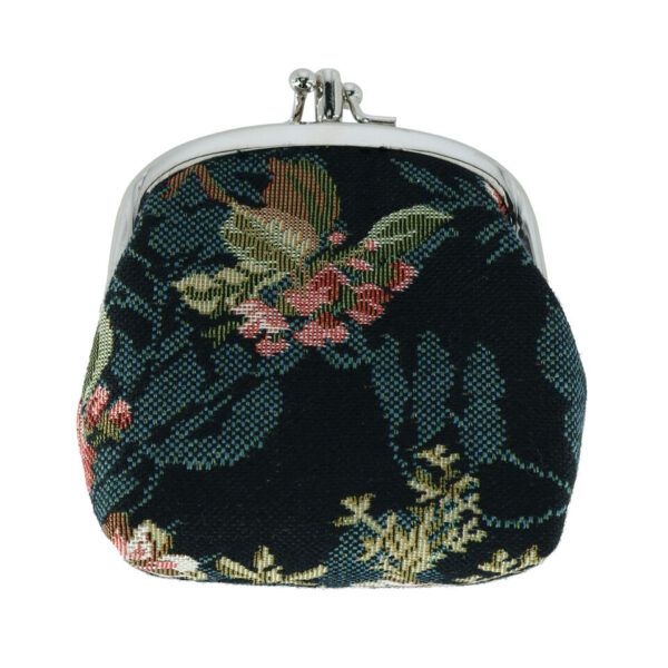 Women's Floral Print Tapestry Coin Purse Wallet 1