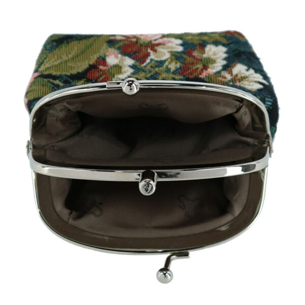 Women's Floral Print Tapestry Coin Purse Wallet 2