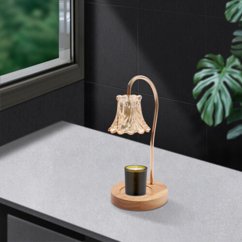 Electric Candle Warmer Lamp Tabletop Dimmable Fragrance Wax Melter Light