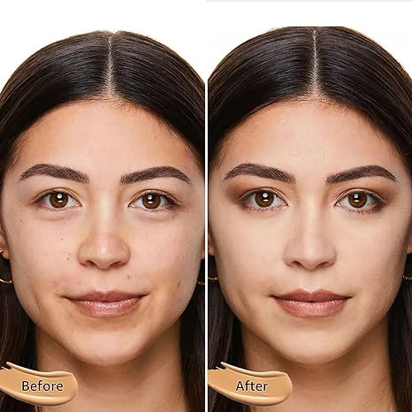 OETUIOW Mushroom Head Air Cushion CC Cream - BB Cream Foundation for Mature Skin, Moisturizing Concealer, Brightening, Long-Lasting, Even Skin Tone, All Skin Types, Buff Beige 3
