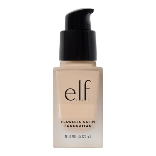 e.l.f. Flawless Finish Foundation - Improves Uneven Skin Tone, Lightweight, Medium Coverage & Semi-Matte. Vegan & Cruelty-Free Formula in Beige, 0.68 Fl Oz