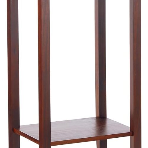 DHP Rosewood Tall End Table - Stylish and Functional Accent Furniture for Living Room or Bedroom