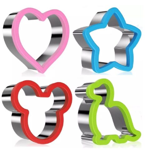 Stainless Steel Cookie Biscuit Cutter Set-Pastry & Sandwich Cutter, Kitchen Tool