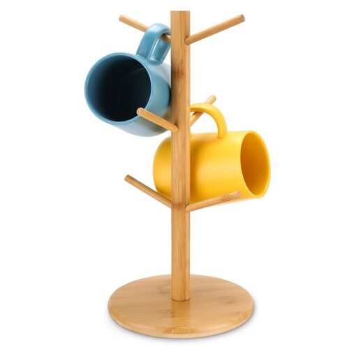 6 Holder Kitchen Mug Tree Holder Coffee Cup Drying Rack Stand Storage Organizer