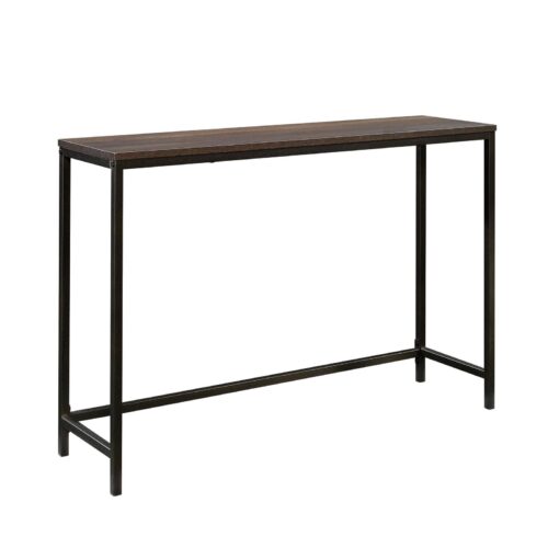 Sauder North Avenue Sofa Table - Smoked Oak Finish