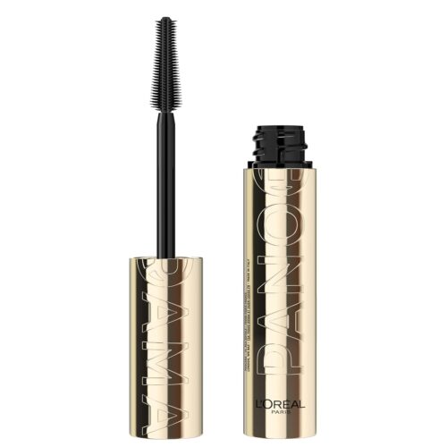 a1 L’Oréal Paris Voluminous Panorama Mascara - Volumizing and Lengthening Mascara, Washable Longwear and Smudge Resistant Makeup - Black Brown, 0.33 Fl Oz