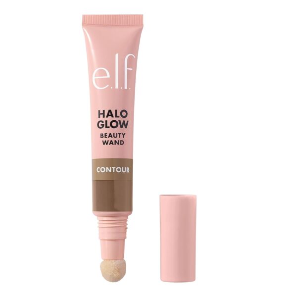 e.l.f. Halo Glow Contour Beauty Wand - Liquid Contour Wand for Naturally Sculpted Look, Buildable Formula - Vegan & Cruelty-Free, Fair/Light 1