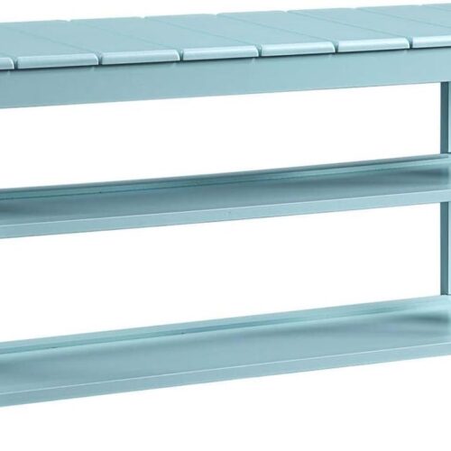 a1 Convenience Concepts Oxford Utility Mudroom Bench - Sea Foam