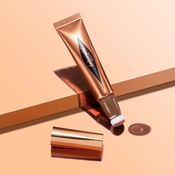 Go Ho Liquid Contour Wand - Liquid Bronzer Stick, Cream Face Bronze Concealer Contouring with Buildable Applicator, Easy to Blend, Long Lasting, Smooth Natural Matte Finish - 05# Bronzer Liquid 2