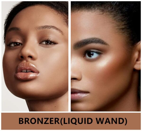 Go Ho Liquid Contour Wand - Liquid Bronzer Stick, Cream Face Bronze Concealer Contouring with Buildable Applicator, Easy to Blend, Long Lasting, Smooth Natural Matte Finish - 05# Bronzer Liquid 3
