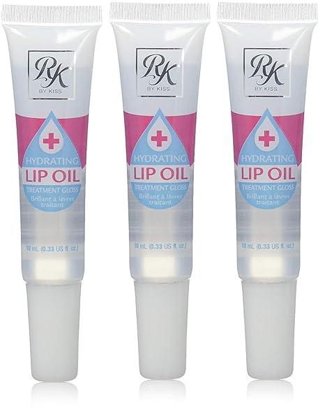 Ruby Kisses Hydrating Lip Gloss Clear - Hydrating Lip Gloss (3 PACK) 1
