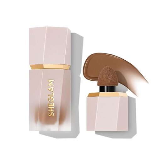 SHEGLAM Sun Sculpt Cool Toned Liquid Contour Stick - Long Lasting Cream Bronzer Makeup - Golden Sun