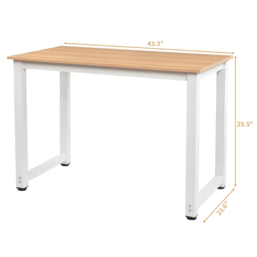 Ktaxon Wood Computer Desk - PC Laptop Study Table Workstation - Home Office Furniture