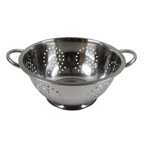 s-l1600 Stainless Steel Cook Colander Metal Pasta Drain Noodle Strain Food Kitchen Sieve