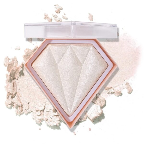 Face White Highlighter Makeup Palette Shimmer Contour Powder Waterproof Long-Lasting, 2