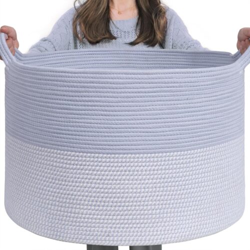 Large Rope Baskets for Organizing