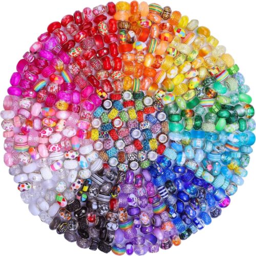 1 European Large Hole Beads Spacer Beads Rhinestone Craft Beads