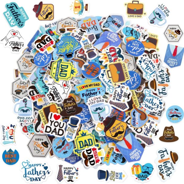 Father's Day Foam Sticker Shapes Happy Fathers Day Stickers 2