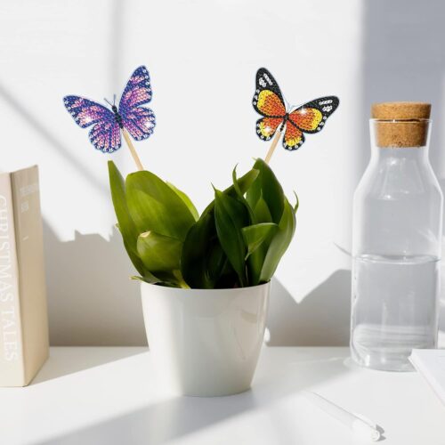 2 Diamond Art Kits for Garden Decor