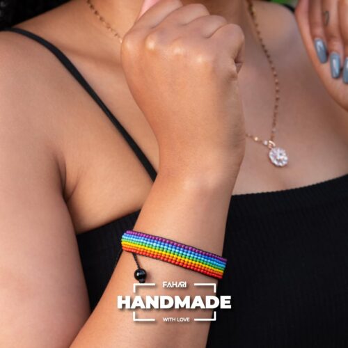 2 Handmade PRIDE Bracelet - Celebrate Love and Equality