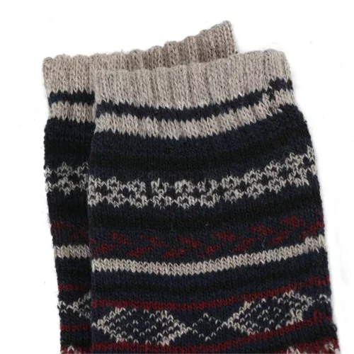 Wool Socks Men Winter Warm Thermal Crew Sock Warm Soft Thick Mid Calf