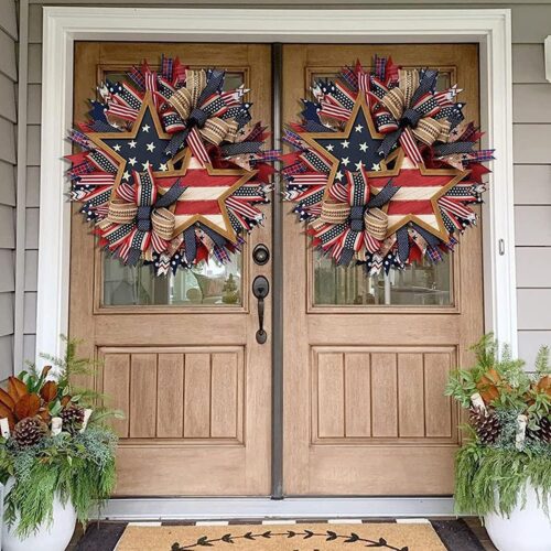 4th of July Wreaths for Front Door Memorial Day Wreaths for Front Door