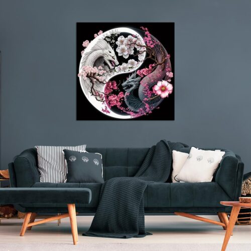 Dragon Diamond Painting Kits-Taichi Dragon Diamond Painting Kits for Adults