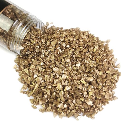 71T20tEamHL._AC_SL1000_ Gold Nuggets Crushed Glass Gravels Rocks Sand Stones 1.2 LB for Crafts,Resin Arts,Vase Fillers,Wedding Centerpieces,Home Accents,Candle Holders Decorations
