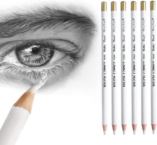 Wooden Sketch Eraser Pen for Charcoal Drawings 2