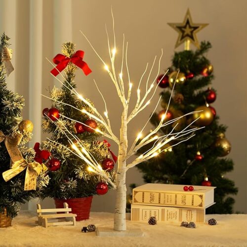1 Battery Powered Timer for Winter Wedding Home Mantle Table Top Centerpieces Easter Decor