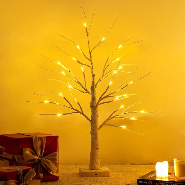 Led Lights Battery Operated Table Centerpiece for Christmas Decorations Spring Decoration Indoor Use 1