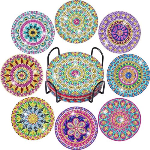 1 Diamond Art Painting Coasters Kit
