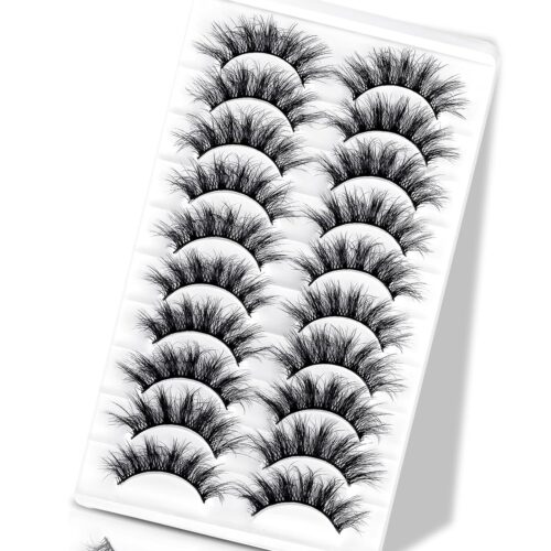 1 Natural-Looking Eye Lashes with Full Bouncy Volume & Curl