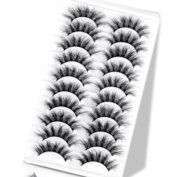 Natural-Looking Eye Lashes with Full Bouncy Volume & Curl 1