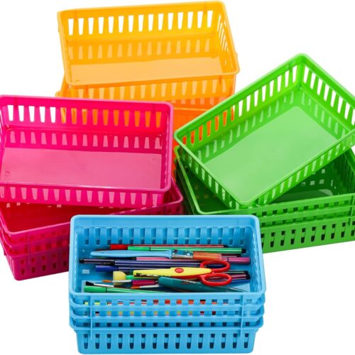 Classroom Storage Baskets Bins Small Plastic Organizer