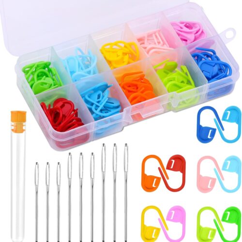 Colorful Knitting Markers Crochet Clips