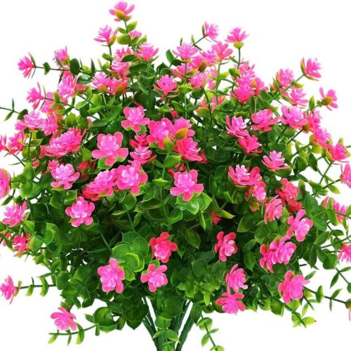 1 Artificial Flowers Fake Outdoor UV Resistant Boxwood Plants