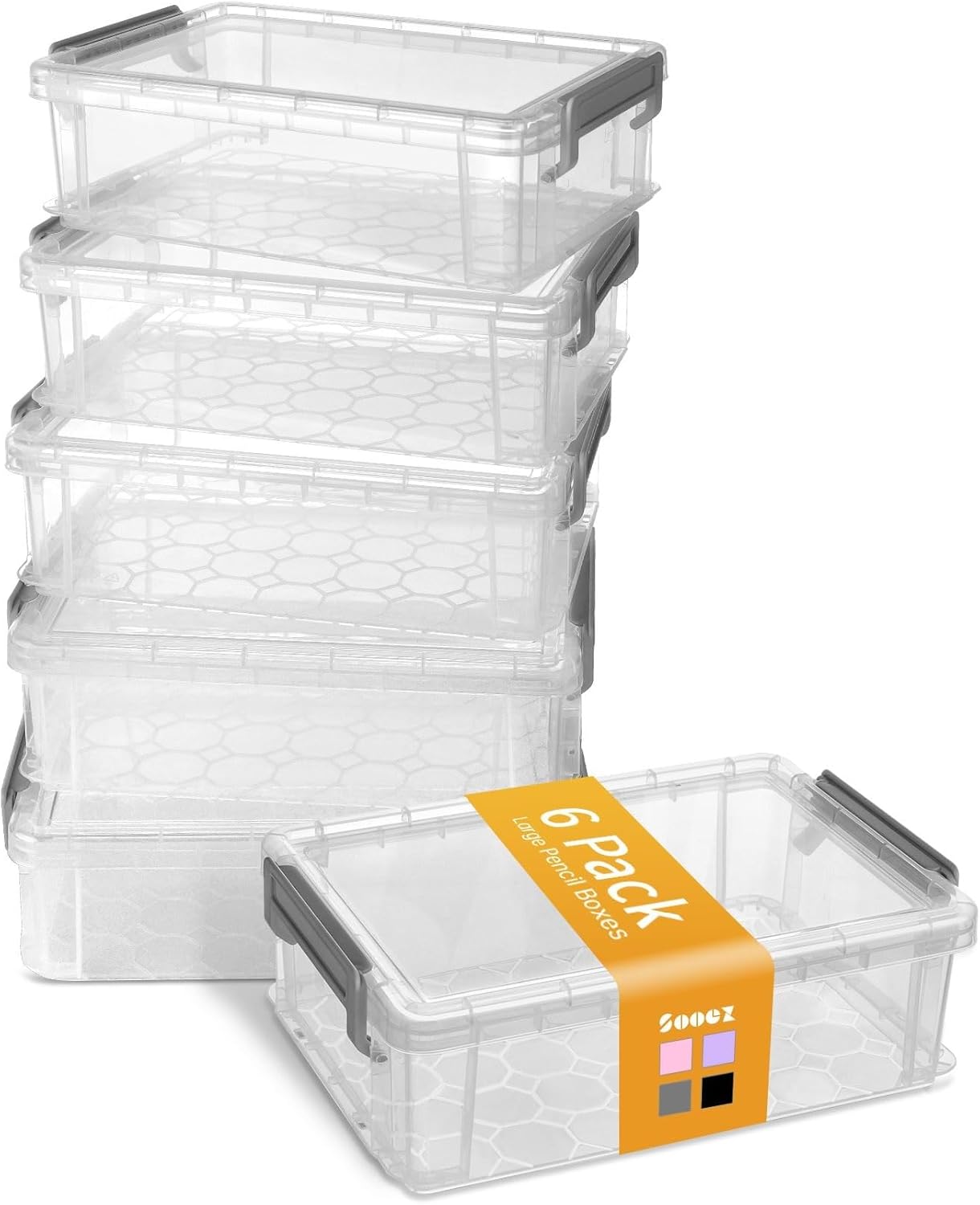 Neat and Quality Marker Organizer With Lidded Plastic - Green Home Shoppe