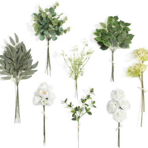 1 Artificial Wedding Greenery Filler Box Greenery Stems
