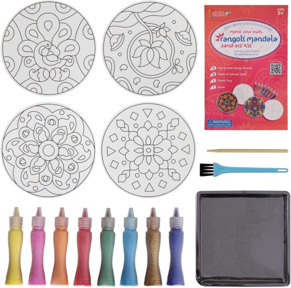 Make Your Own Quality Rangoli Mandala Sand Art Kit 3