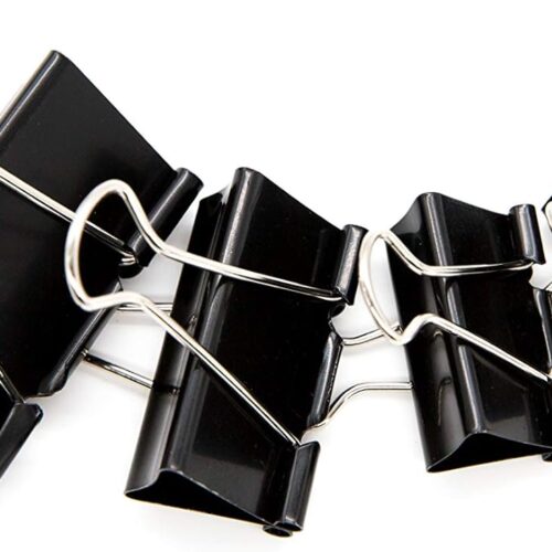 2 Binder Clips Paper Clamps Assorted Sizes