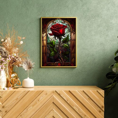 2 Rose Diamond Painting Kits for Adults Home Decor