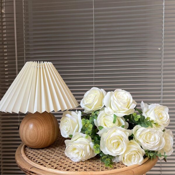 Artificial Silk Rose Flower Bouquet Lifelike Fake Rose for Wedding Home Party Decoration 3