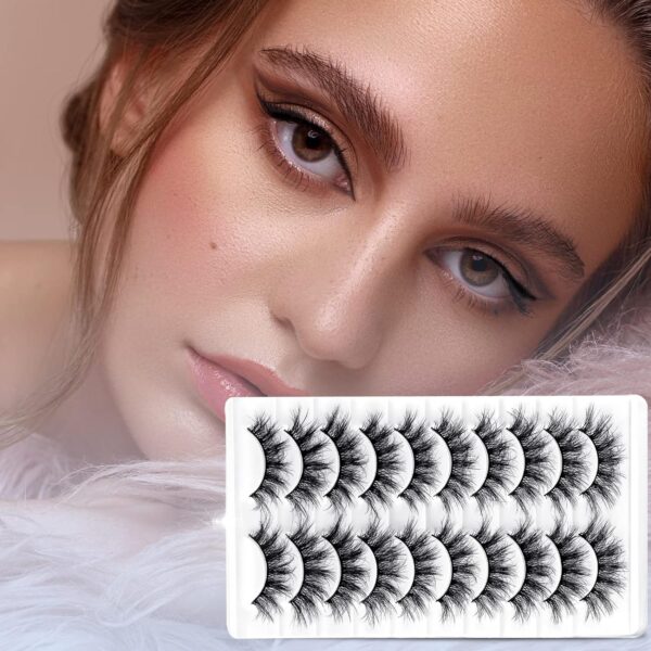 Natural-Looking Eye Lashes with Full Bouncy Volume & Curl 3