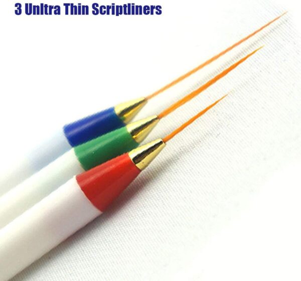 Detail Fine Paint Brushes Micro Mini Tiny Artist Paintbrush Set 3