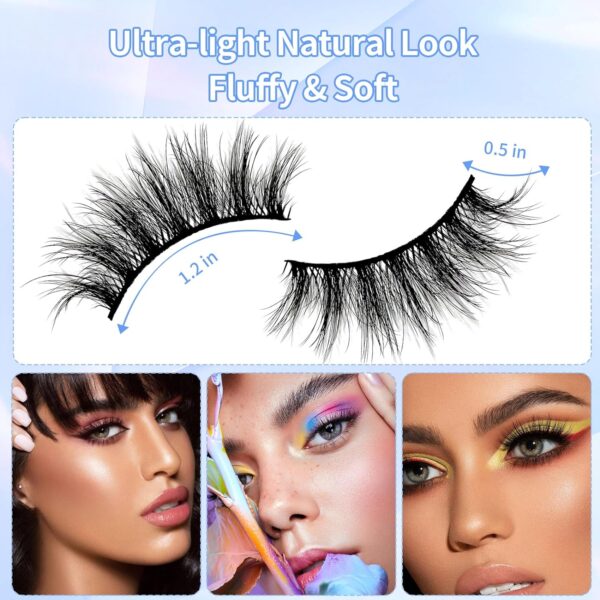 Natural-Looking Eye Lashes with Full Bouncy Volume & Curl 2