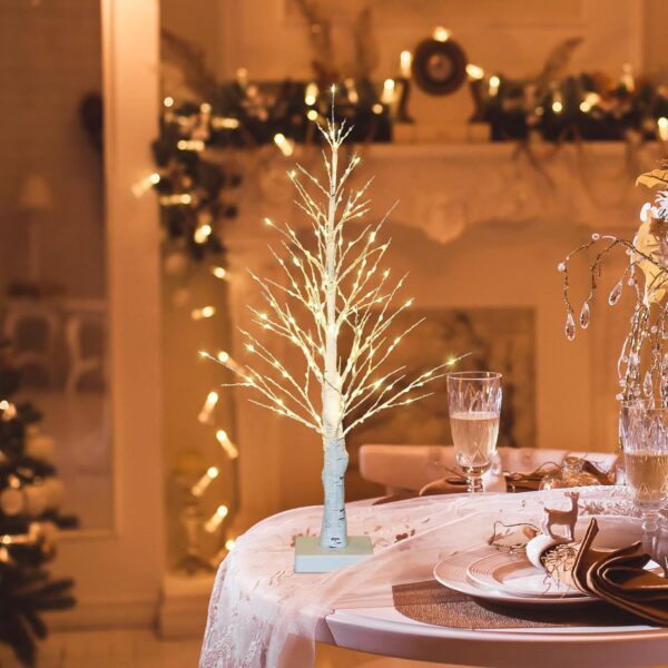 Tree Lamp Indoor Lighted Desktop for Home 2