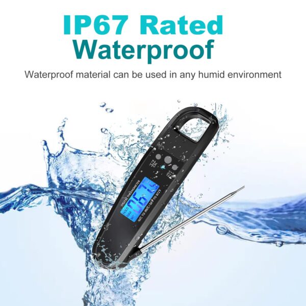 Instant Read Meat Thermometer for Kitchen Cooking 3