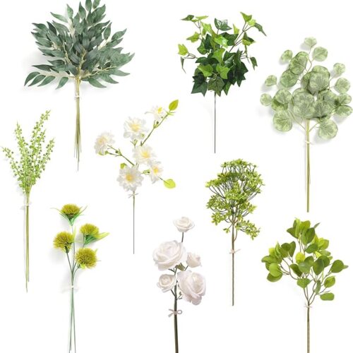 71r6FHtJFaL._AC_SX679_ Artificial Greenery Spray Box Set of Faux Foliage Picks